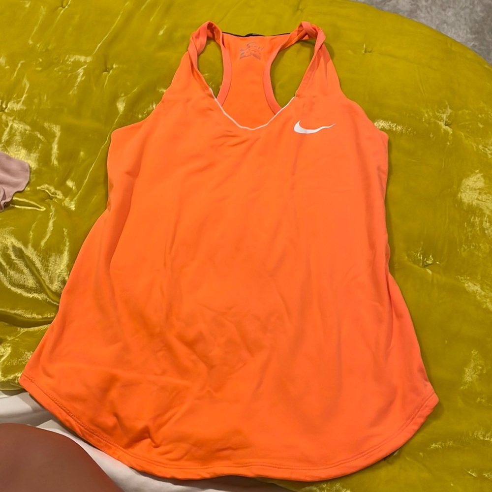 Nike xsmall orange athletic top